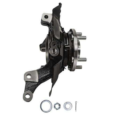 Detroit Axle - FWD Front Right Steering Knuckle & Wheel Hub Bearing CV Axle | Replacement for 2011 Hyundai Sonata 2.4L w/Automatic Transmission - size: 2UX47836/Pair