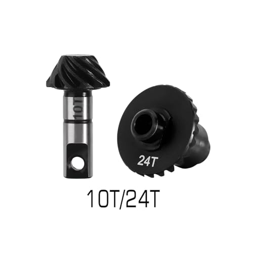 RC Models Parts For TRX-4M 1/18 RC Crawler Car Steel Alloy Overdrive Underdrive Helical Axle Gear Set Upgrade Accessories(10/24T) - size: 10/24T