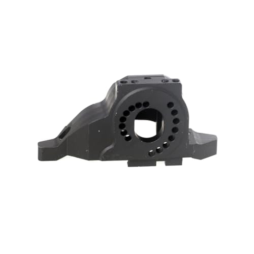 LCX 1/10th RC Crawler Car CNC Aluminum Motor Mount Upper Spur Gear Cover Transmission Housing Lower Gear Cover Set for TRX4 TRX6, Upgrades Parts Accessories (Motor Mount Set)