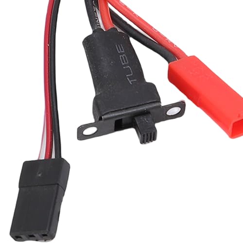 Sorandy Mini Brushed ESC, 30A Speed Regulator, Brake Compatible Motor Controller for N20, N030, N050 Motors, Ideal for 1/16, 1/18, /24 RC Cars