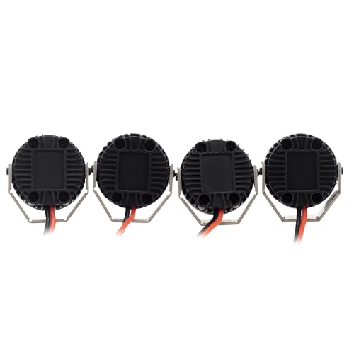 MEUS RACING RC Car LED Lights Kit - 1/10 & 1/8 Scale RC Crawler Accessories for Axial SCX10, Wraith, Traxxas TRX4 & TRX6, Redcat Gen8 Upgrades - style: 4pcs Hive Lights