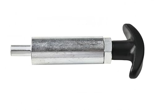 Handle Locking Spring Loaded Pull Pin /Pop Pin Shank,Steel Tire Carrier Pin Handle Knob Round Nut (1Pack, 5/8" Diameter) - color: 1Pack, size: 5/8" Diameter