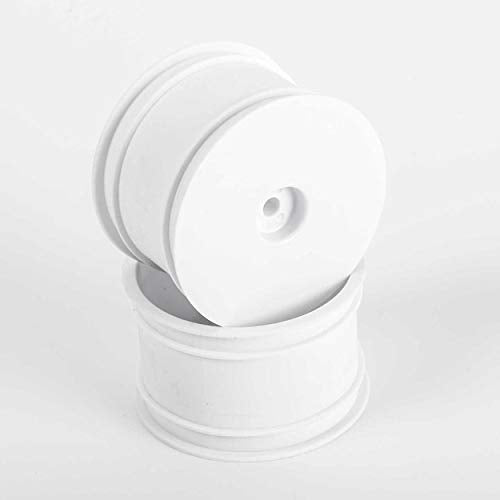 2.2" 12mm Hex 1/10 Rear Buggy Wheels (White) (2) (B6/22/RB6/ZX6)