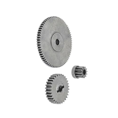for MN128 MN86 MN86S MN86K MN86KS 1/12 RC Crawler Car Upgrade Parts Metal Transmission Gearbox Gear Set RC Upgrade Accessories(Front Gearbox Gear) - size: Front Gearbox Gear