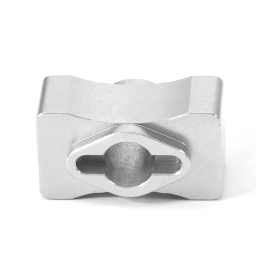 RC Upgrade Parts for Team Associated DR10 No Prep RC Drag Car Metal Differential Lock Differential Locker Spool Upgrade Parts Accessories(Silver) - size: Silver