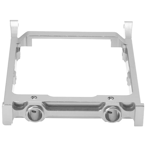 Aluminum Alloy Front Bumper Mount Compatible with MN MN128 MN86 MN86S MN86K MN86KS 1/12 RC Crawler Upgrade Parts (Silver) - color: Silver