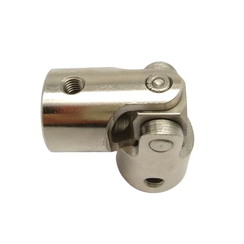2Pcs 10mm to 12mm Joint Shaft Coupling Coupling Steering Connector Rotatable Joint Coupler for RC Robot Boat Car Crawler Motor - size: 10mm to 12mm