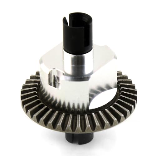 Metal Differential Diff RC Upgrade Parts for HSP 94122 94188 94177 94166 94155 94123 94111 94106 94107 94108 94103 RC Car (Silver) - color: Silver
