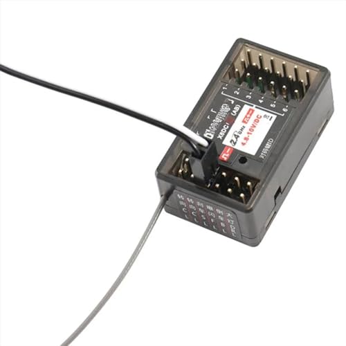 RC Front Rear Lamp Group Compatible with DumboRC X6DC 2.4G 6CH Receiver with Strip Light Control Board Module Set for RC Car Transmitter Replacement Accessories