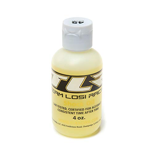Team Losi Racing Silicone Shock Oil 45WT 610CST 4OZ TLR74026 Electric Car/Truck Option Parts