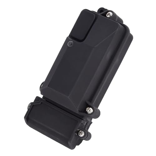 Tbest Waterproof RC Receiver Box, Sealed Dustproof Aluminum Enclosure RC Crawler Protection for RC Car Enthusiasts Off-Road Adventures Outdoor Hobbyists