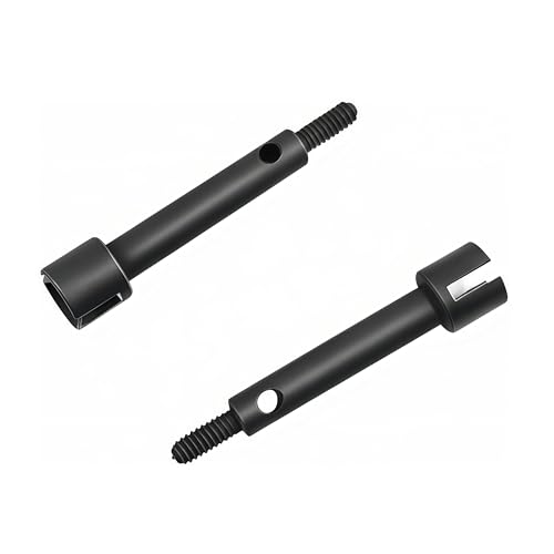 4mm Widened CVD Driveshaft Set for Axial SCX24 1/24 RC Crawler 90081 | Front Rear,Metal,Universal Joint,Upgrade Parts,High Strength,Precision Fit,Wear Resistant,Easy Installation
