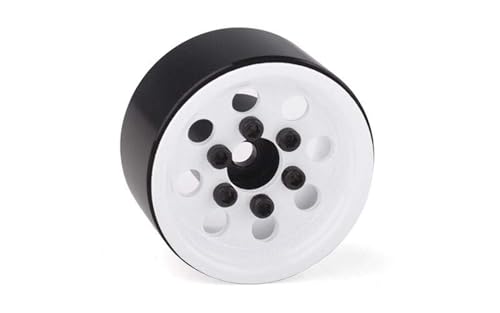 RC4WD Stamped Steel 1.0" Pro8 Beadlock Wheels (White) (4)