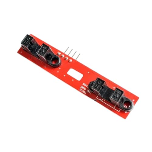 2WD Speed Measuring Module Intelligent Tracking Car Counter Counting Module 2-Channel Motor Speed Measuring (red) New for Arrival 2025 High for Quality