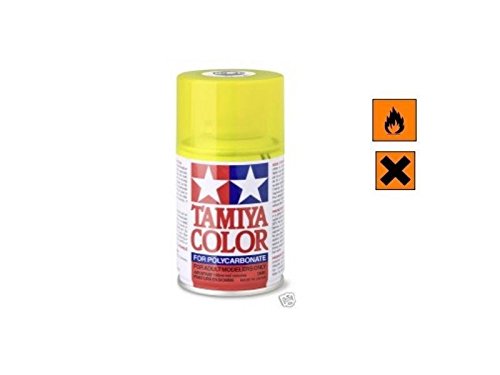 Tamiya 86042 PS-42 Polycarbonate Translucent Yellow 3 oz, 86042