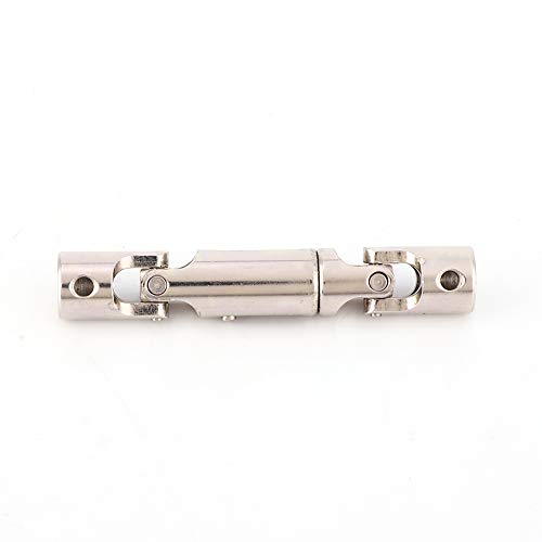 2PCS Metal Drive Shaft Universal Transmission Shaft for MN-35 MN-66 B-14 B-24 RC Car, Upgrade Parts for 1/12 1/16 RC Model Crawler Truck (2pcs)