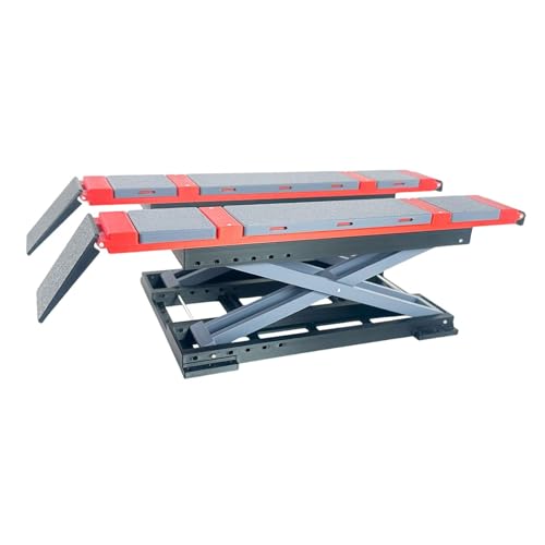 RC Scissor Lifting Platform,RC Car Stand for 1/18 Scale Crawler Accessories Realistic Display Lifting Stand Adjustable