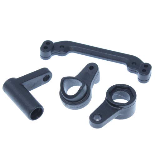 Redcat Racing 70107 Steering Servo Saver Plastic Parts Set, Black