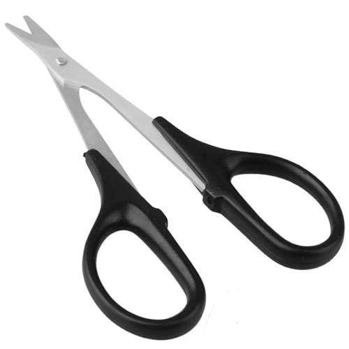 RC Curved body Trimming Scissors & 0-14mm Aluminum Alloy Expanding Hole Puncher Opener Reamer Tools with Protective Sleeve