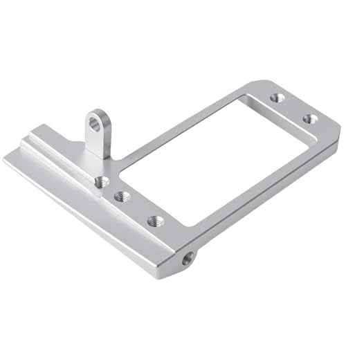 6061 Aluminum BTA Servo Mount for F10 Portal Axle, CNC Behind-The-Axle Servo Bracket & 4-Link Adapter Kit, Fits 1/10 Vanquish VS4-10 Phoenix F10 Nylon Portal & F10T Aluminum Axle Housing (Silver) - color: Silver Bta Servo Mount