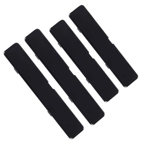 Roof Rails Rack End Cover Compatible with Toyota RAV4 2019-2024 ABS Roof Rack Cover Cap Shell Replacement 4Pcs Glossy Black Exterior Accessories
