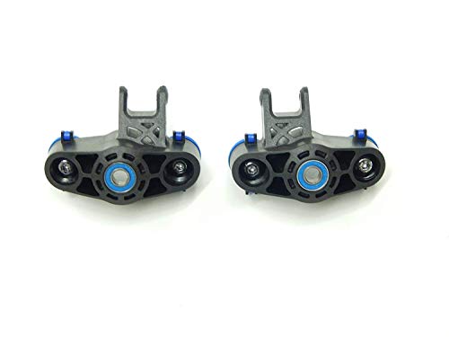 Summit Revo 3.3 BRUSHLESS E-REVO Front / Rear Steering Knuckles Axle Carriers w/ Bearings