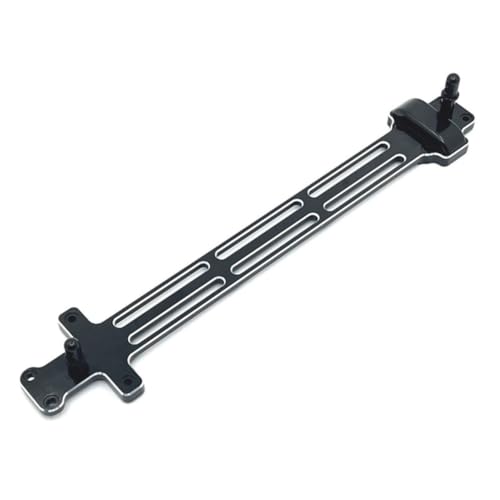 RC Car Aluminum Upper Deck Chassis Plate Body Post Upgrade Kit for LC Racing 1/10 PTG-2 PTG-2R Remote Control Car Accessories(Black) - color: Black