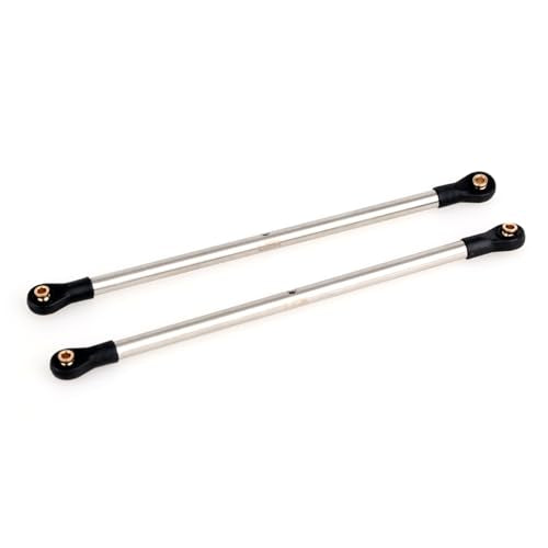 LCX Racing 1/10th RC Crawler Car Stainless Steel Rear Upper Link Set for Losi 1/10 F100 Rey 2.0 4x4, Upgrades Parts Accessories