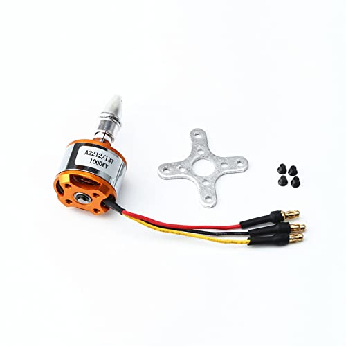 GoolRC 2212 1000KV Brushless Motor 30A ESC with T Plug 3.5mm Banana Connectors for RC Plane Helicopter Electronic Speed Controller - size: 1000kv with esc