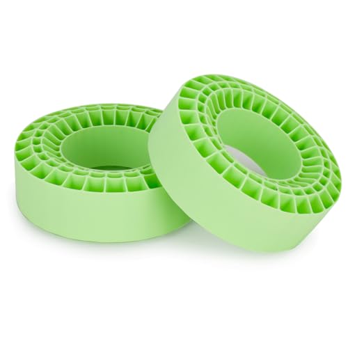 Silicone Rubber Insert Foam for 132-134mm (5.25" OD) 2.2" Tires (Green 4pcs) - color: Green 4pcs