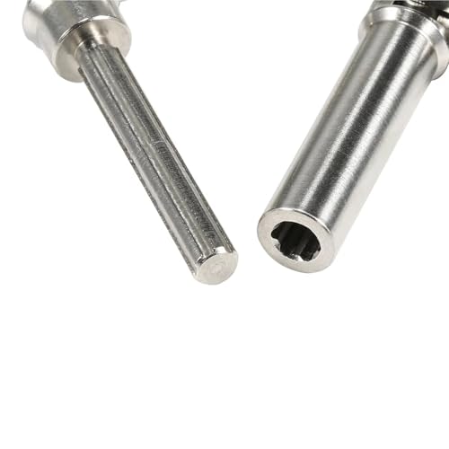 RC Upgrade Accessories for Slash for Rustler for Stampede for Hoss 4x4 for VXL for HQ727 Metal Drive Shaft Universal Joint Driveshaft RC Truck Upgrade Car Parts