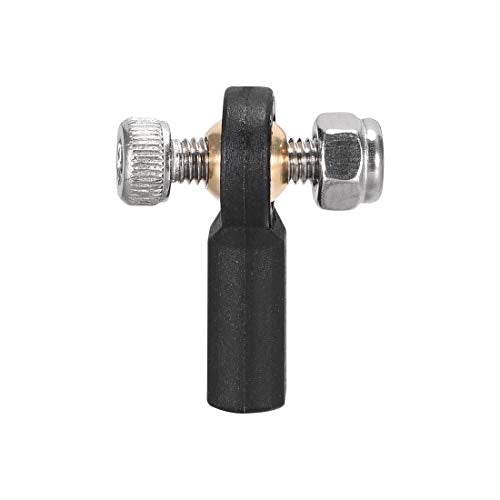 uxcell 10 PCS M3 3.0xL20mm Lever Steering Linkage Tie Rod End Ball Head End for RC Helicopter
