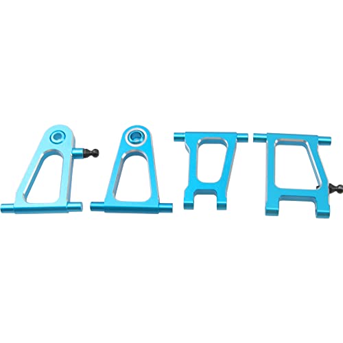 8Pcs ShareGoo Aluminum Alloy Front & Rear Suspension Arms Set A Arms Compatible with Tamiya TT01 TT01D TT01E 1/10 RC Car Upgrade Parts