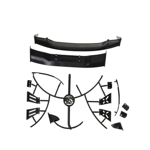 RC Upgrade Accessory for 1/10 RC Drift Car Rear Drift Road Body Spoiler Wing for Universal Parts