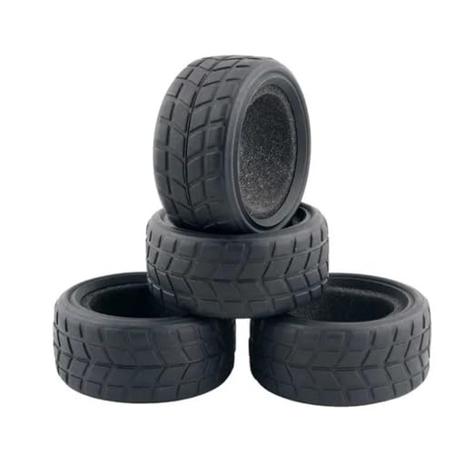 8pcs 1/10 RC Drift Tires 65 * 26mm for On Road Racing Car Drift RC Touring Car (Style C) - style: style C