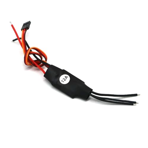 BLHeli RC Brushless ESC 12A 20A 30A 40A 50A 60A 80A with UBEC Motor Electric Speed Controller for Quadcopter Aircraft Model Fixed Wing Multi-axis DIY FPV RC Drone (12A) - color: 12a