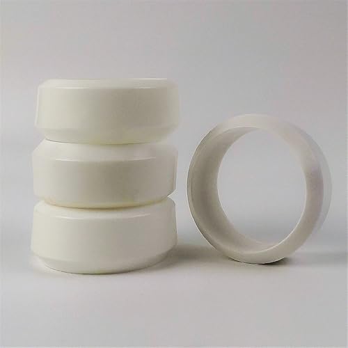 4pcs 1/10 Scale Hard Plastic RC Car Drift Tires Compatible with On Road Touring Models and Three Degree Hobby