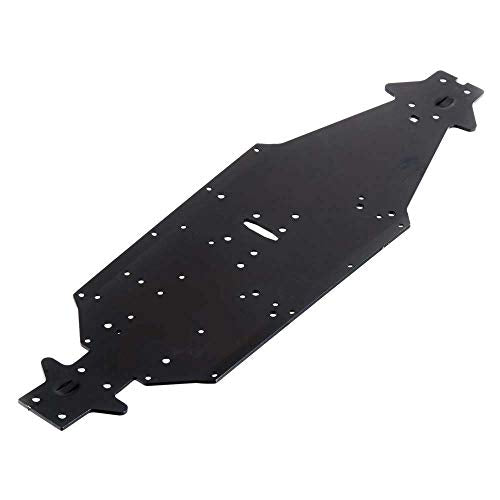 ARRMA Chassis Aluminum LWB Black, ARAC3740