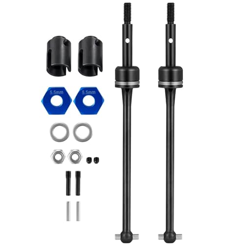 RC Cars Spare Parts For Traxxas For Slash 1/10 Metal Front Rear Shock Mount Steering Blocks Linkage Adapter 2Wd Short Course Truck Parts RC(Rear CVD) - color: Rear CVD
