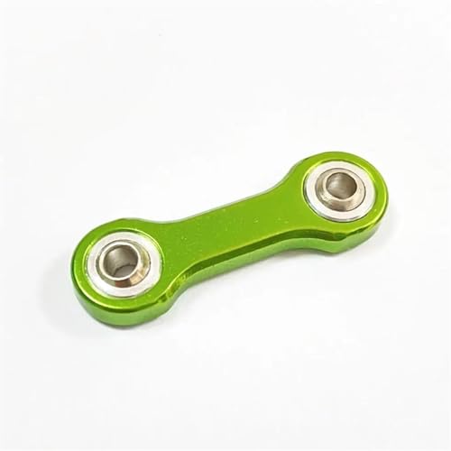 RC Tie Link Rods Compatible with ARRMA for SENTON 3S 1/10 RC Car Part 1pieces Aluminum Alloy Durable Steering Link Rod Steering Linkage Tie Rod(Green) - color: Green