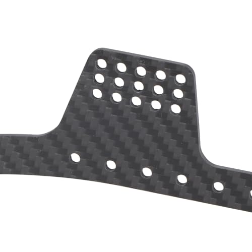 1/10 Carbon LCG Chassis Kit with Molded Bed Sliders Delrin Skid Plate Dual Servo Mount for SCX10 AR44 AR45 Capra F9 TRX4 Axle Gspeed V4 Chassis GS-FS Chassis G-Shot Chassis (Carbon Rails) - color: Carbon Rails