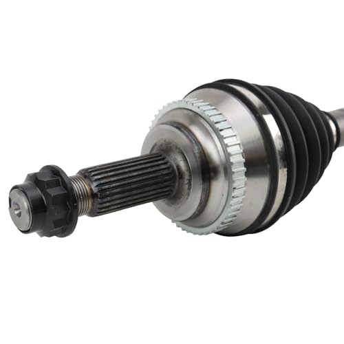 TRQ Front Driver and Passenger Side CV Axle Assembly Set 2 Piece Compatible with 09-10 Toyota Corolla XRS 09-13 Matrix S FWD 09-10 Matrix XRS FWD 09-10 Pontiac Vibe Base 2.4L 09-10 Vibe GT 2.4L - style: CSA36028