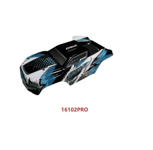 Compatible with SCY for 16101PRO for 16102PRO 16103PRO 16201PRO 1/16 R/C Cars RC Trucks RC for Buggy Spare Parts Body Shell RC Repair Parts(F) - size: F