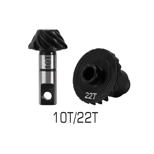 RC Models Parts For TRX-4M 1/18 RC Crawler Car Steel Alloy Overdrive Underdrive Helical Axle Gear Set Upgrade Accessories(10/22T) - size: 10/22T