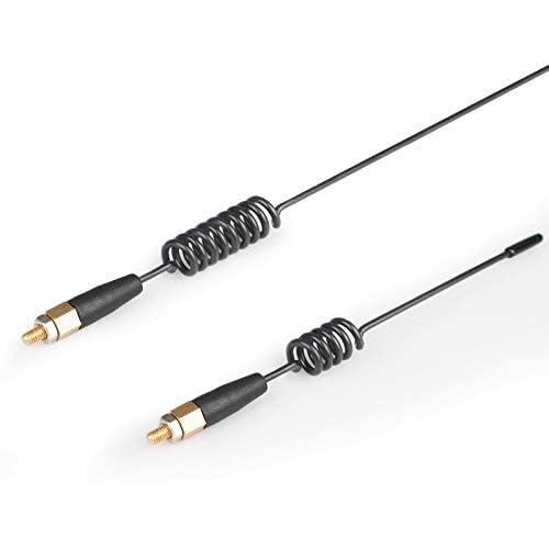 KYX Racing 4.7'' & 8.8'' Metal Antenna 1/10 Scale RC Crawler Accessories for RC Crawler Car Axial SCX10 90046 Traxxas TRX4 TRX-4 Bronco D90 D110 Tamiya CC01