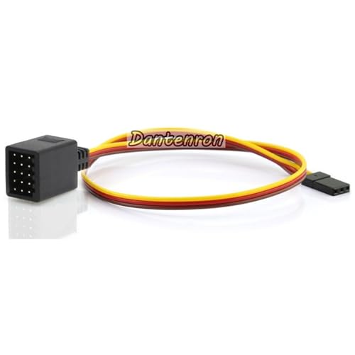 RC JR Style Servo Splitter Cable,1 Male to 2 3 4 5 6 Female Y Harness Leads Y Splitter Lead Wire for 1/8 1/10 1/24 Crawler Truck Car Airplane Drone Receiver Servo ESC (1 Male to 5 Female) - style: 1 Male to 5 Female