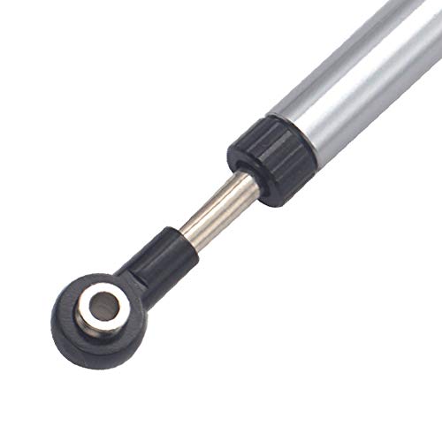 ShareGoo Alloy Adjustable Servo Link Rod Steering Linkage 90-95mm Compatible with Axial SCX10 RC4WD D90 1/10 RC Crawler Car