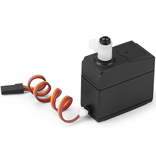 HAIBOXING 1/12TH Scale RC Car Spare Parts Desert Truck 3-Wire Steering Servo(6kg) and Servo Saver Assembly Apply to 2995 (T2306 & T2018)
