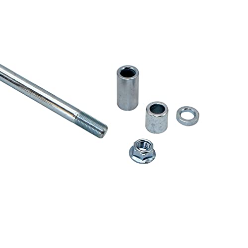 Minho 12mm 310mm Front Rear Axle with Bushing 5mm 22mm 38mm Fit for PIT PRO Dirt Bike Scooter QUAD ATV - size: 12-310mm