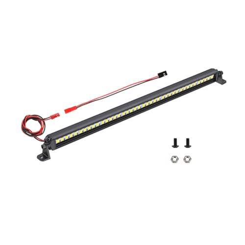 RC Light Bar 40 LED 8.5 Inch Aluminum RC Lights RC Crawler Accessories for Axial SCX10 Traxxas TRX4 TRX4M Arrma Senton Redcat GEN7 1/6 1/8 Scale Rock Crawler Truck (8.5inch) - size: 8.5inch